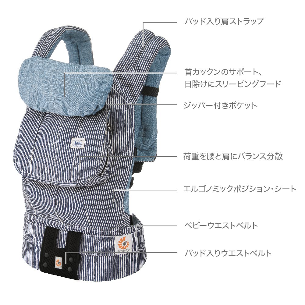 Amazon.co.jp: Ergobaby(エルゴベビー) 抱っこ紐 おんぶ可 [日本正規品